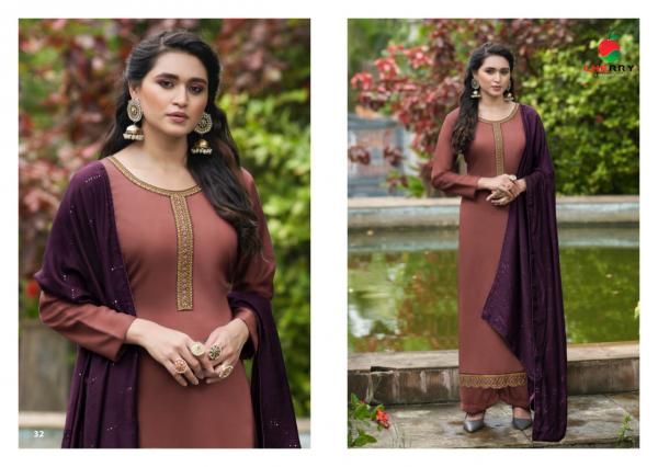 Cherry Aahna Silk Designer Exclusive Salwar suit